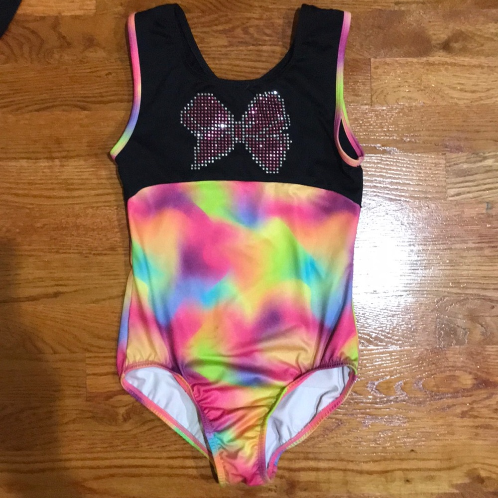Colorful Rainbow Jojo Siwa Leotard